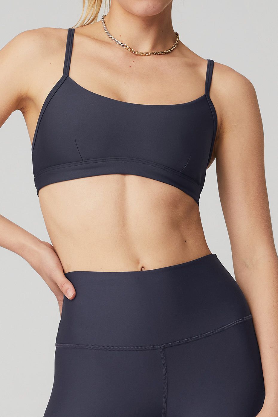 Airlift Intrigue Bra - True Navy sold by Alo Yoga product image thumbnail 4