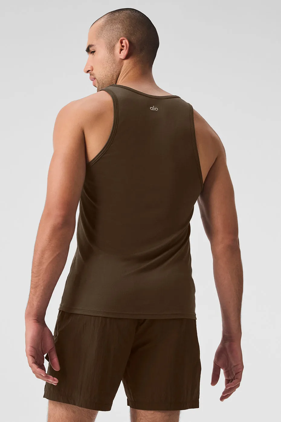 Everyday Modal Rib Tank - Espresso sold by Alo Yoga product image thumbnail 2