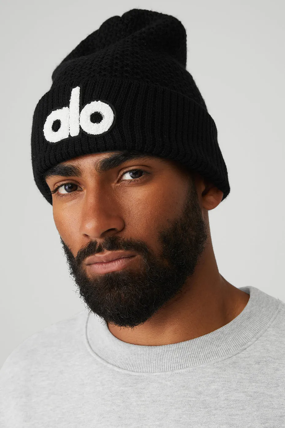 Cool Skies Beanie - Black sold by Alo Yoga product image thumbnail 5