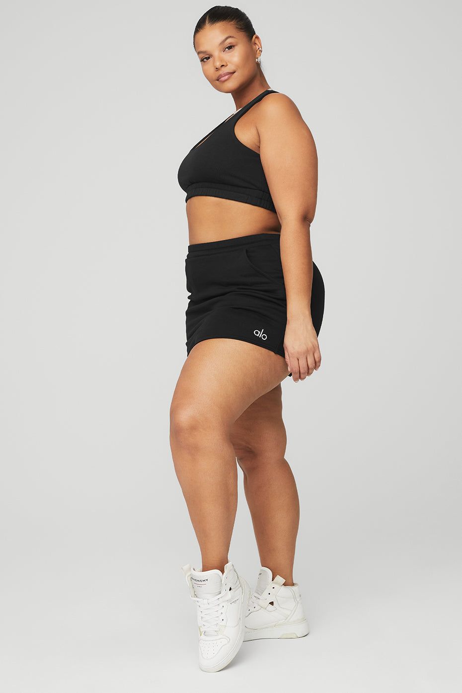 Scoop Neck Sweatshirt Bra & High-Waist Accolade Skirt sold by Alo Yoga product image thumbnail 21