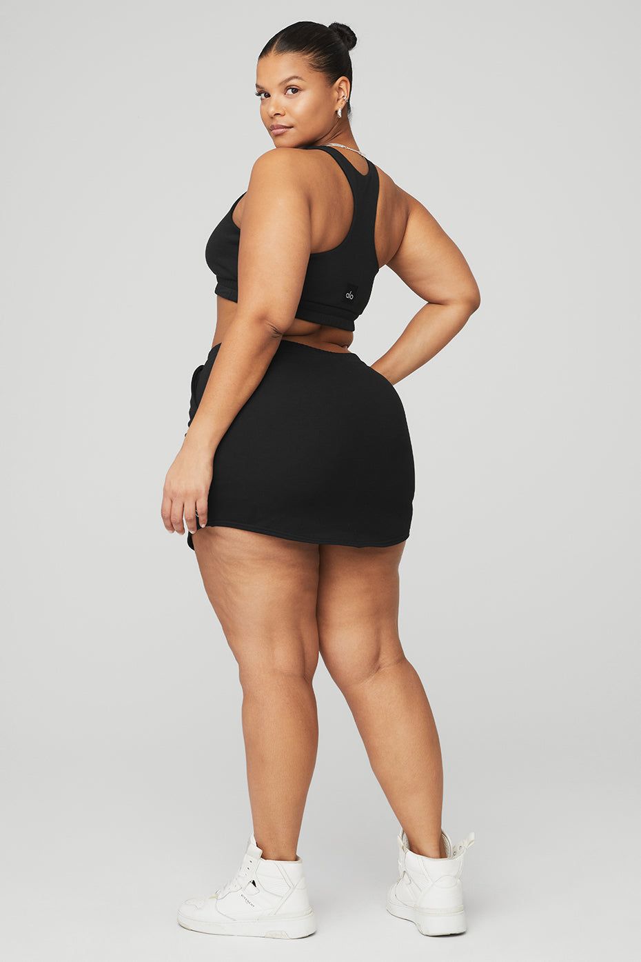 Scoop Neck Sweatshirt Bra & High-Waist Accolade Skirt sold by Alo Yoga product image thumbnail 22