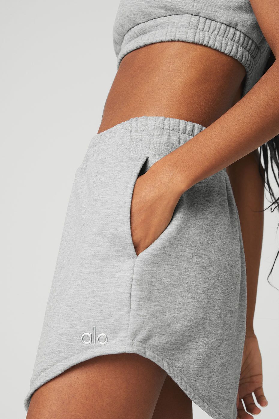 Scoop Neck Sweatshirt Bra & High-Waist Accolade Skirt sold by Alo Yoga product image thumbnail 11