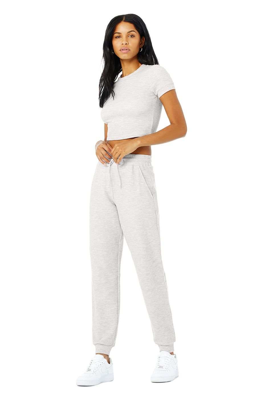 Micro Waffle Fireside Sweatpant - Dove Grey Heather sold by Alo Yoga product image thumbnail 6