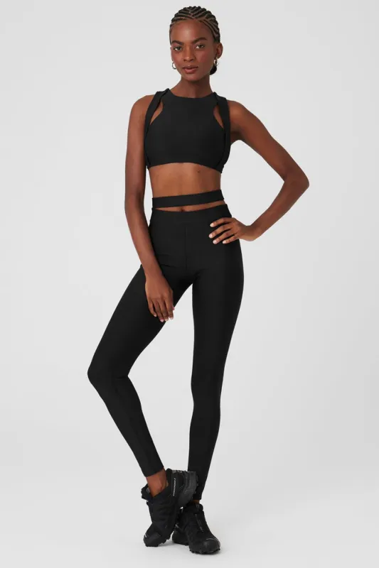 Airlift All Access Bra & Airlift High-Waist All Access Legging Set - Black sold by Alo Yoga