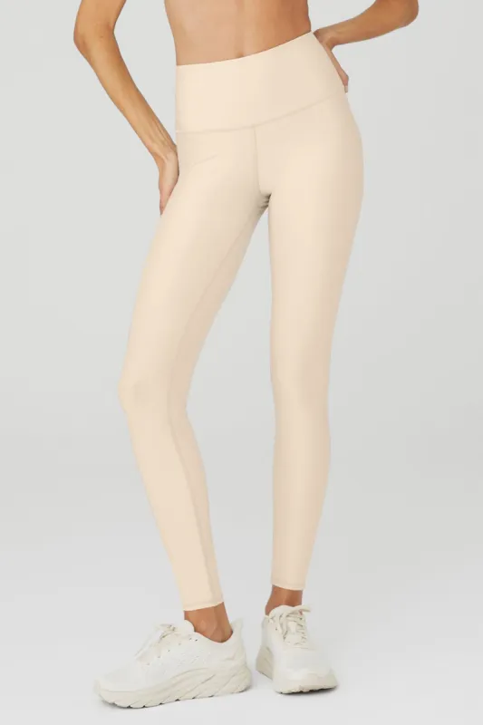7/8 High-Waist Airlift Legging - Macadamia sold by Alo Yoga