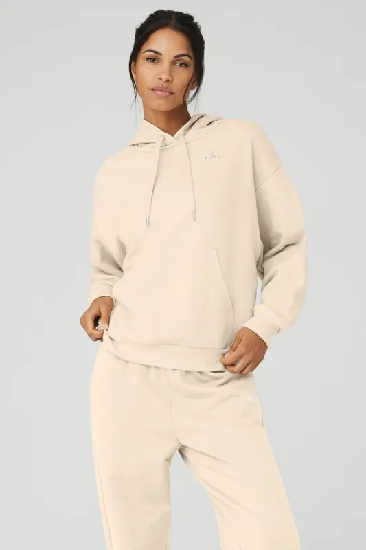 Accolade Hoodie - Macadamia sold by Alo Yoga