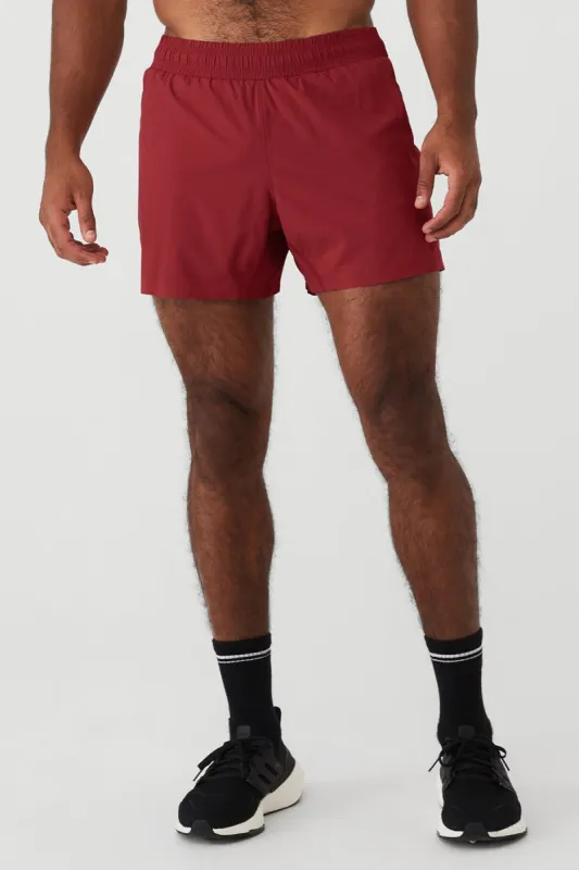 5'' Adapt Running Short - Victory Red sold by Alo Yoga