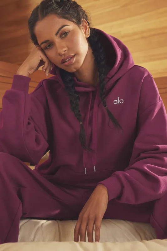 Accolade Hoodie - Wild Berry sold by Alo Yoga