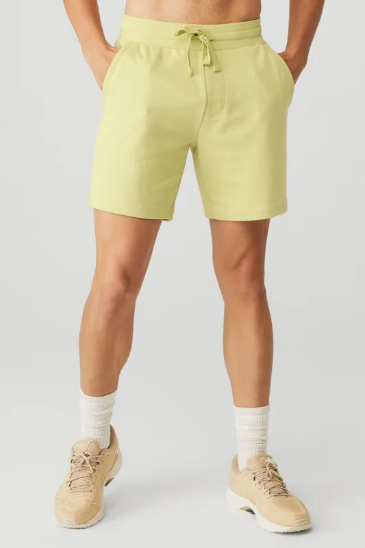 Chill Short - Dusty Yellow sold by Alo Yoga