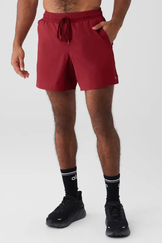 Ripstop 7'' On-Set Short - Victory Red sold by Alo Yoga