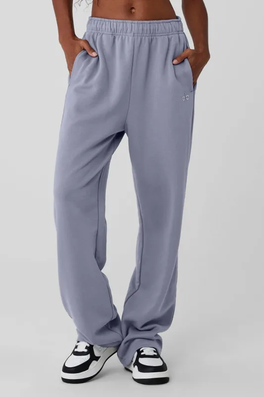 Accolade Straight Leg Sweatpant - Fog sold by Alo Yoga