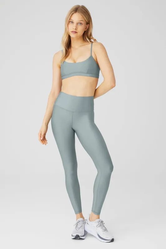 Airlift Intrigue Bra & 7/8 High-Waist Airlift Legging Set - Cosmic Grey sold by Alo Yoga