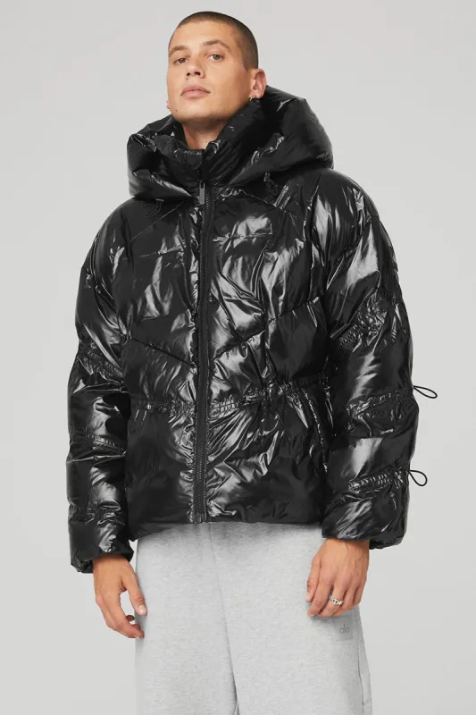 Stunner Puffer Jacket - Black sold by Alo Yoga
