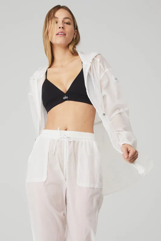 Cloud Nine Jacket - White sold by Alo Yoga