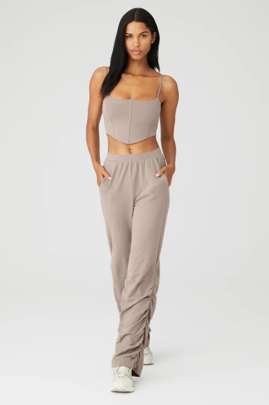 Soft Sculpt Bra Tank & Ruched Soft Sculpt Pant Set sold by Alo Yoga