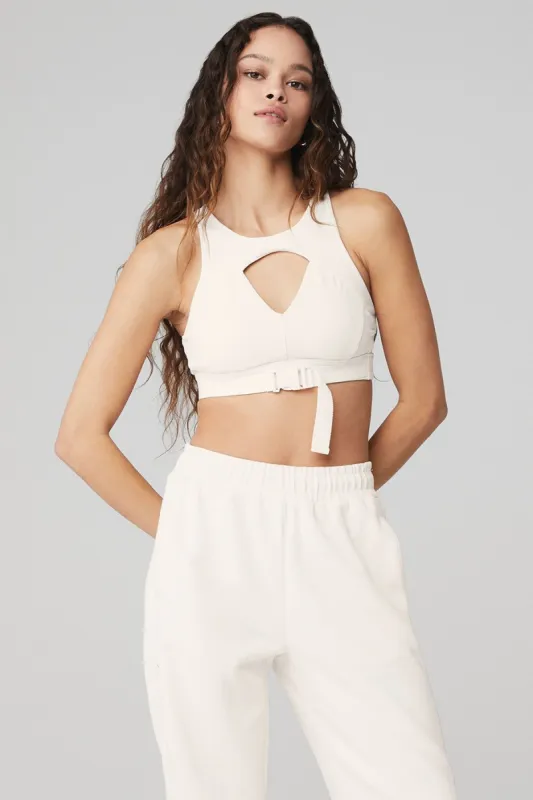 Catch The Vibe Bra - Ivory sold by Alo Yoga