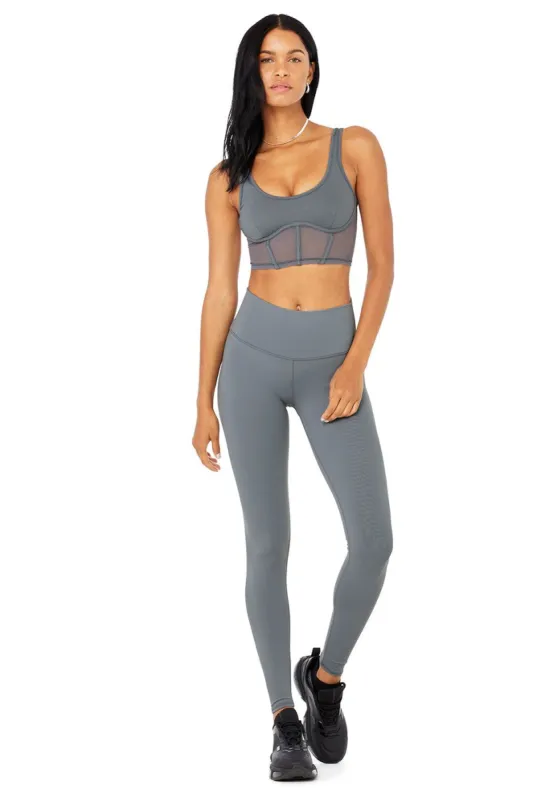 Airbrush Mesh Corset Tank & High-Waist Airbrush Legging Set sold by Alo Yoga