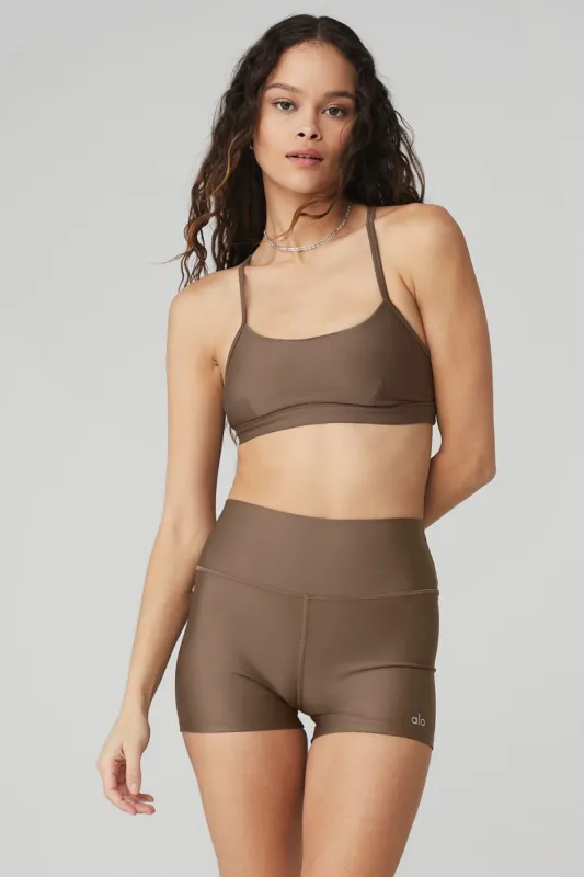 Airlift Intrigue Bra - Hot Cocoa sold by Alo Yoga