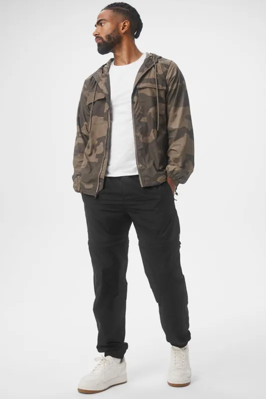 Convertible Track Pant - Black sold by Alo Yoga