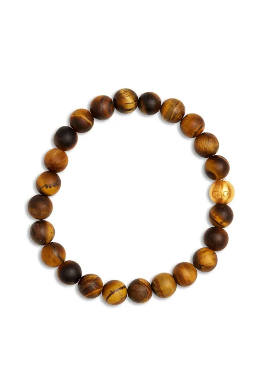 Tiger’s Eye Mala Bracelet sold by Alo Yoga
