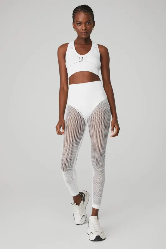 Seamless Open Air Bra & Seamless High-Waist 7/8 Limitless Open Air Legging Set sold by Alo Yoga