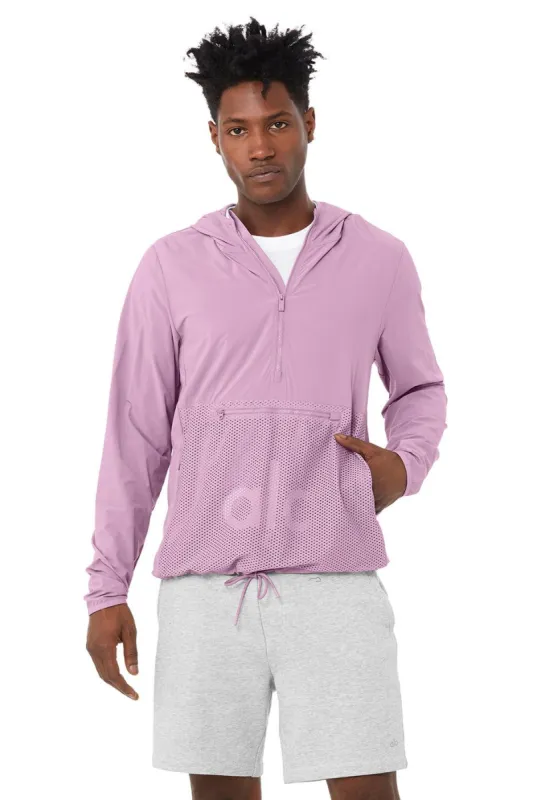 Airwave Windbreaker - Purple Haze made by Alo Yoga