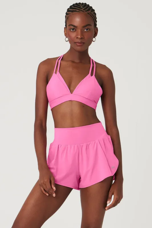 Airlift Layer Up Bra - Paradise Pink sold by Alo Yoga