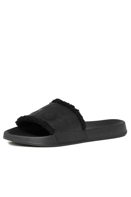 Women's It Slide - Black/Black sold by Alo Yoga