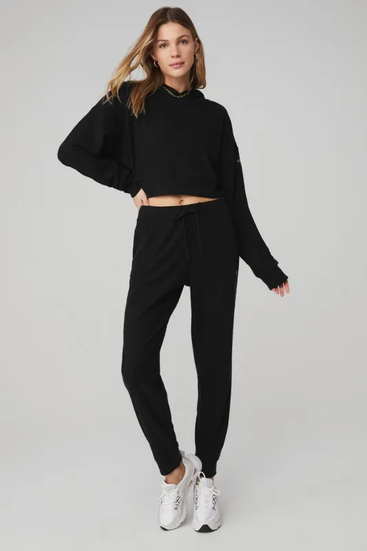 Muse Sweatpant & Hoodie Set - Gravel Heather | Parallel