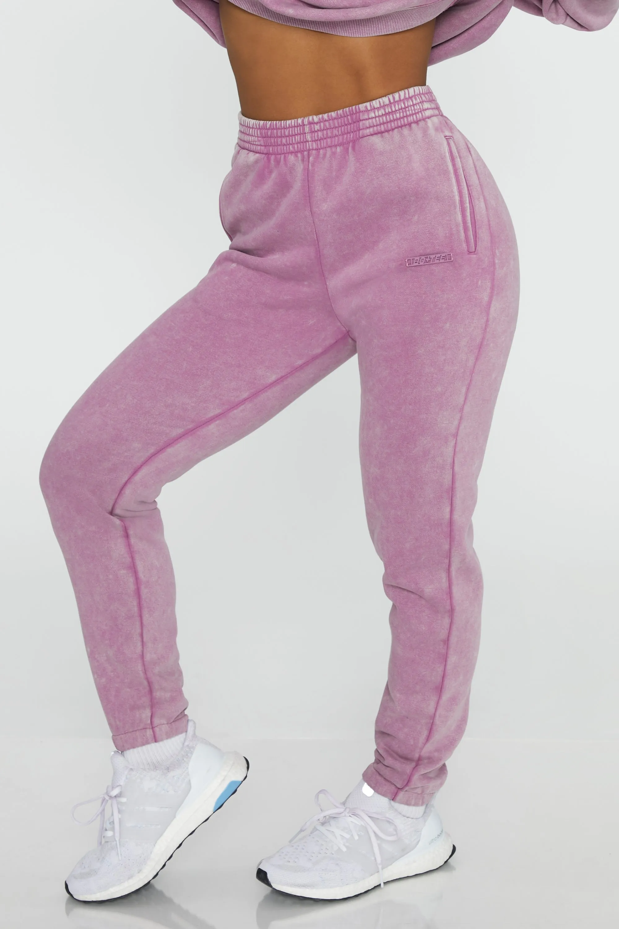 Renew - Cuffed Joggers in Berry sold by Bo + Tee product image thumbnail 3