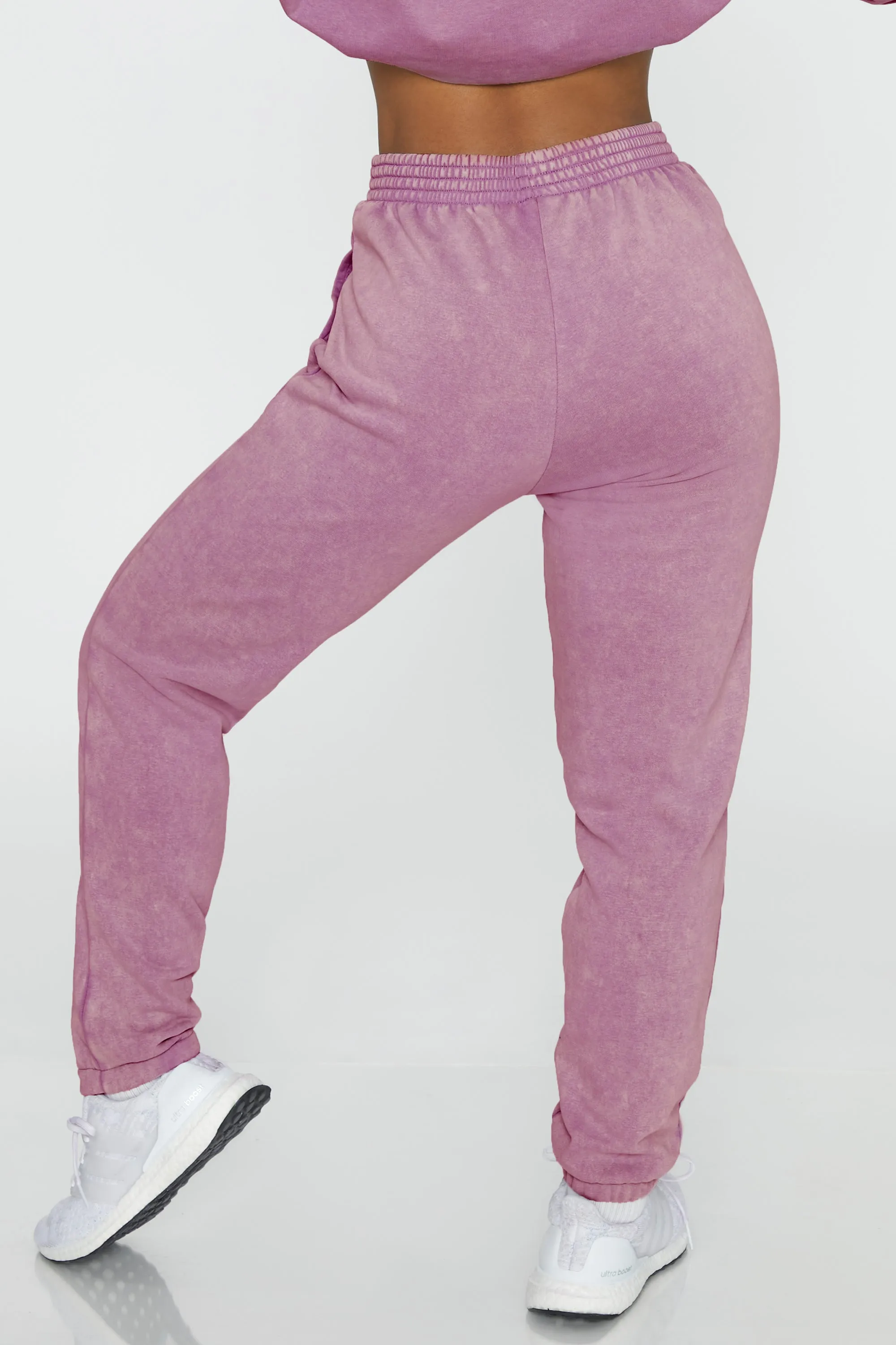 Renew - Cuffed Joggers in Berry sold by Bo + Tee product image thumbnail 5