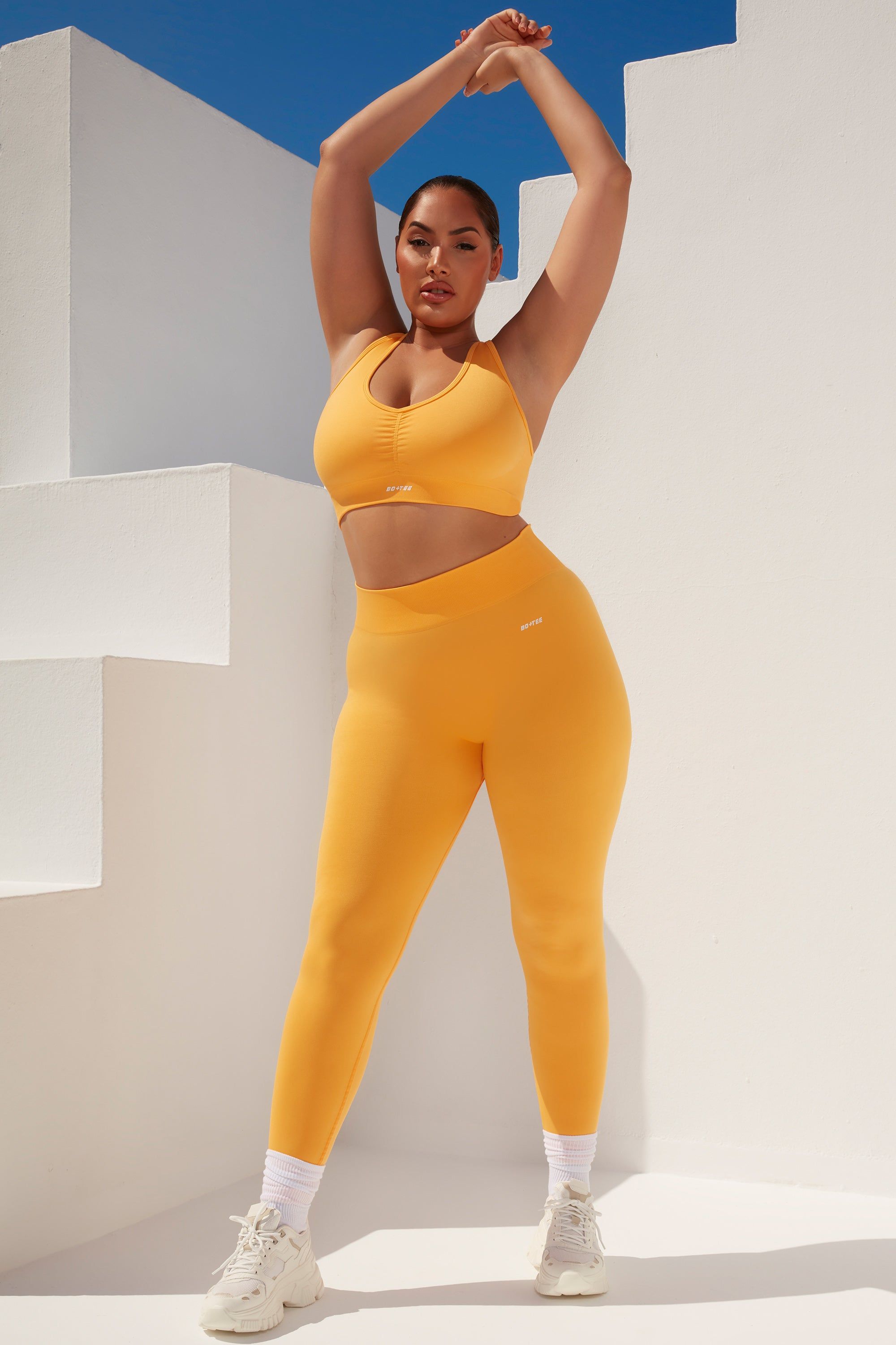 Surge - Leggings in Light Orange sold by Bo + Tee product image thumbnail 2