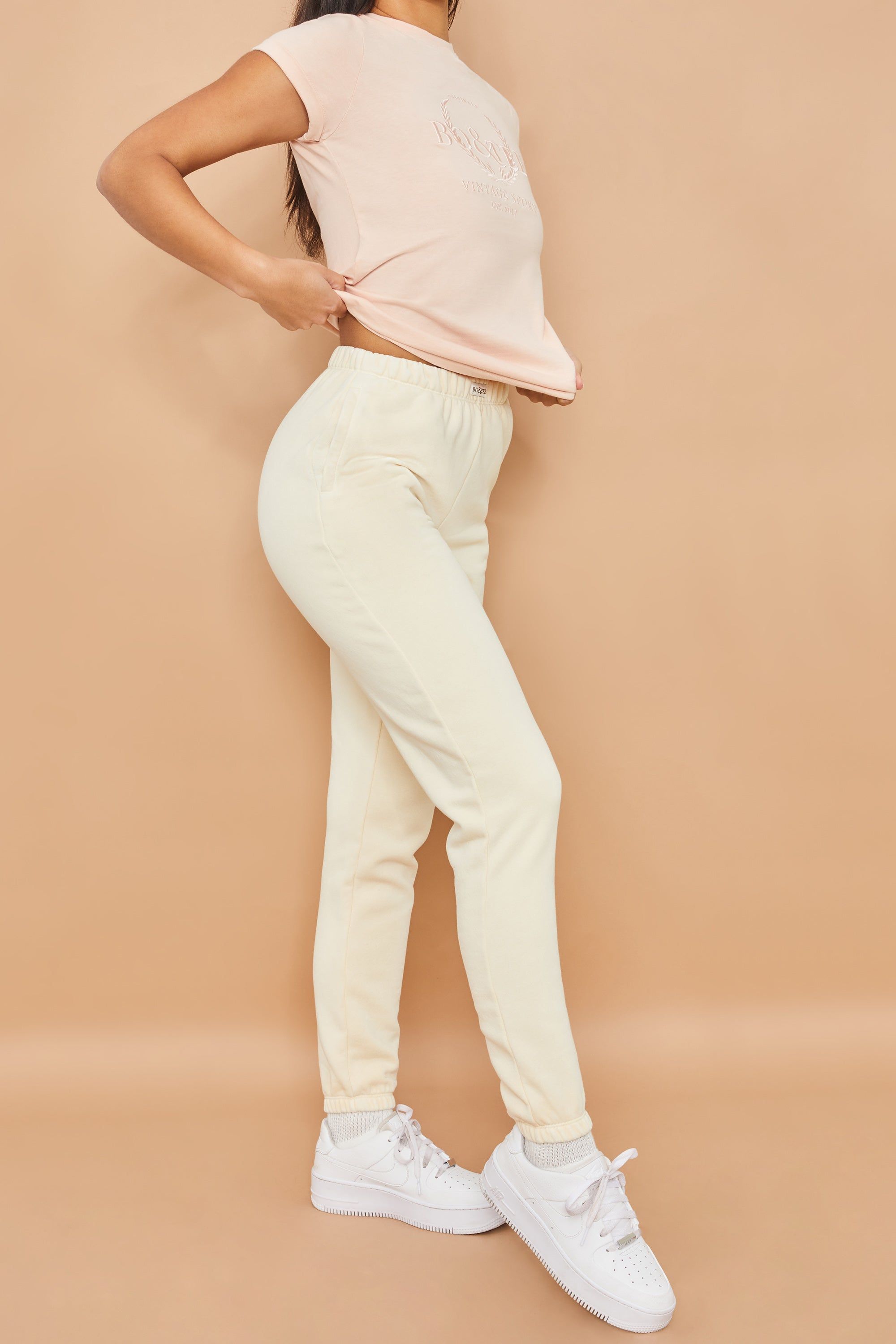 Home Run - Joggers in Cream sold by Bo + Tee product image thumbnail 2