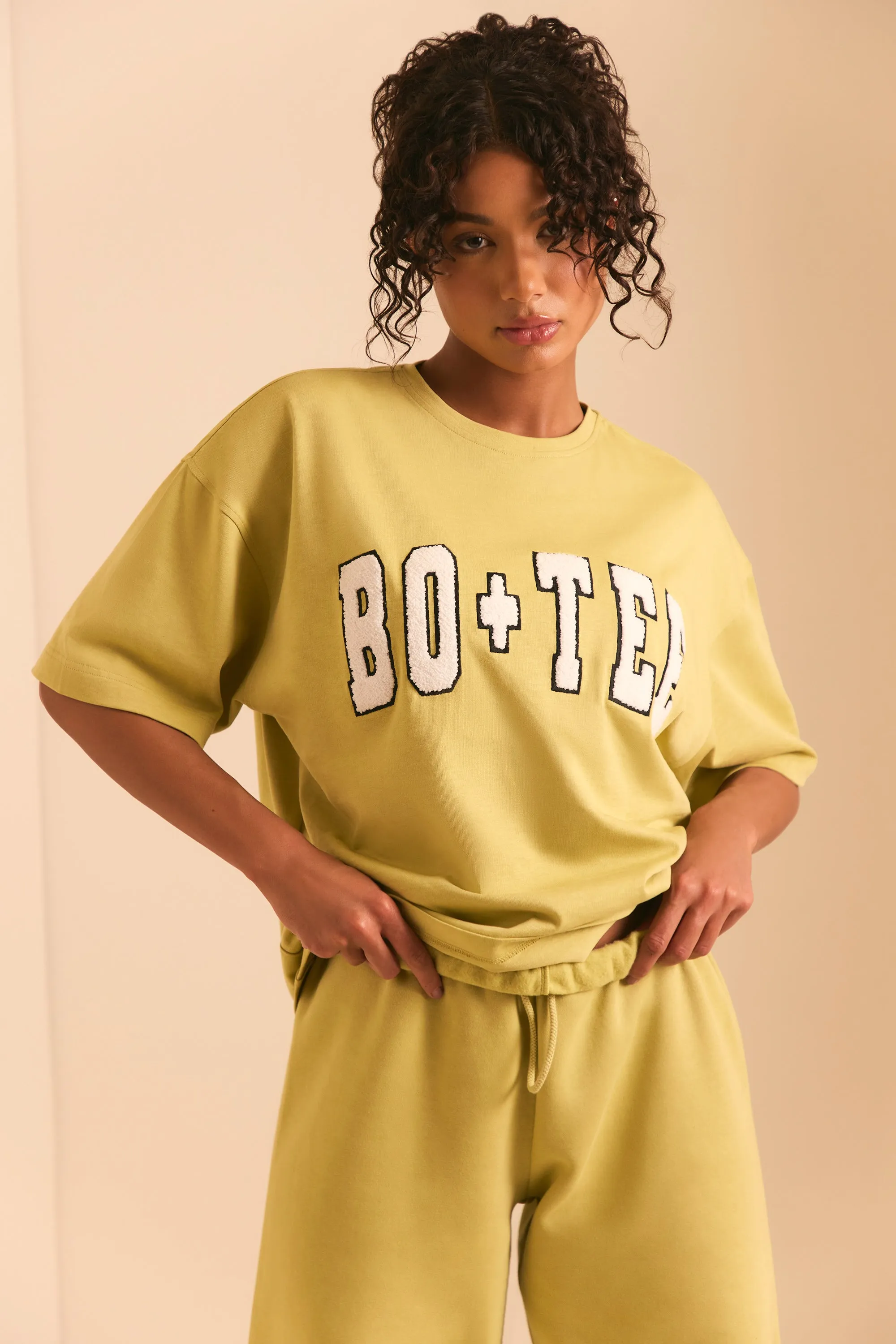 Ease - Oversized Short Sleeve T-Shirt in Matcha Green sold by Bo + Tee product image thumbnail 2