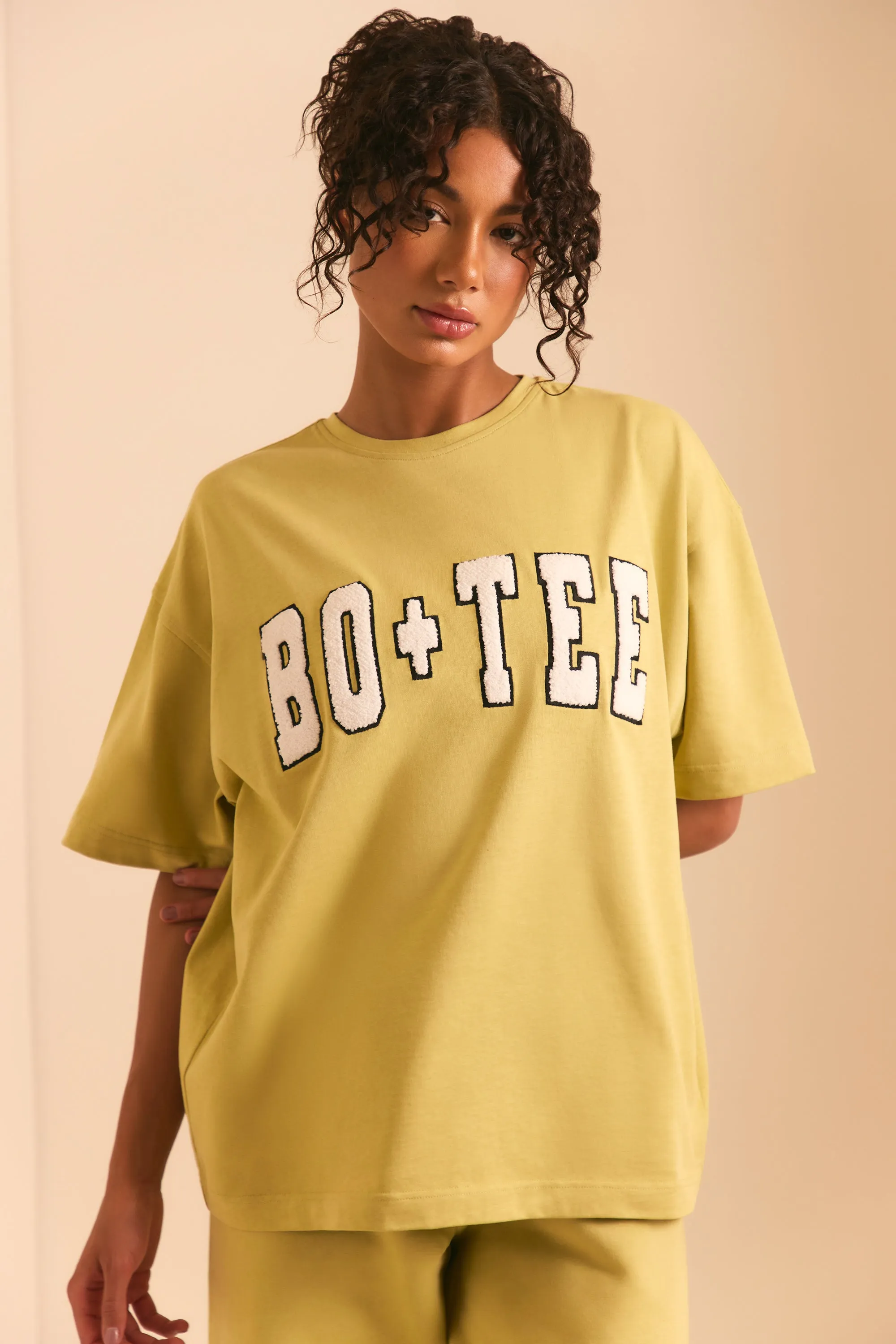 Ease - Oversized Short Sleeve T-Shirt in Matcha Green sold by Bo + Tee product image thumbnail 5