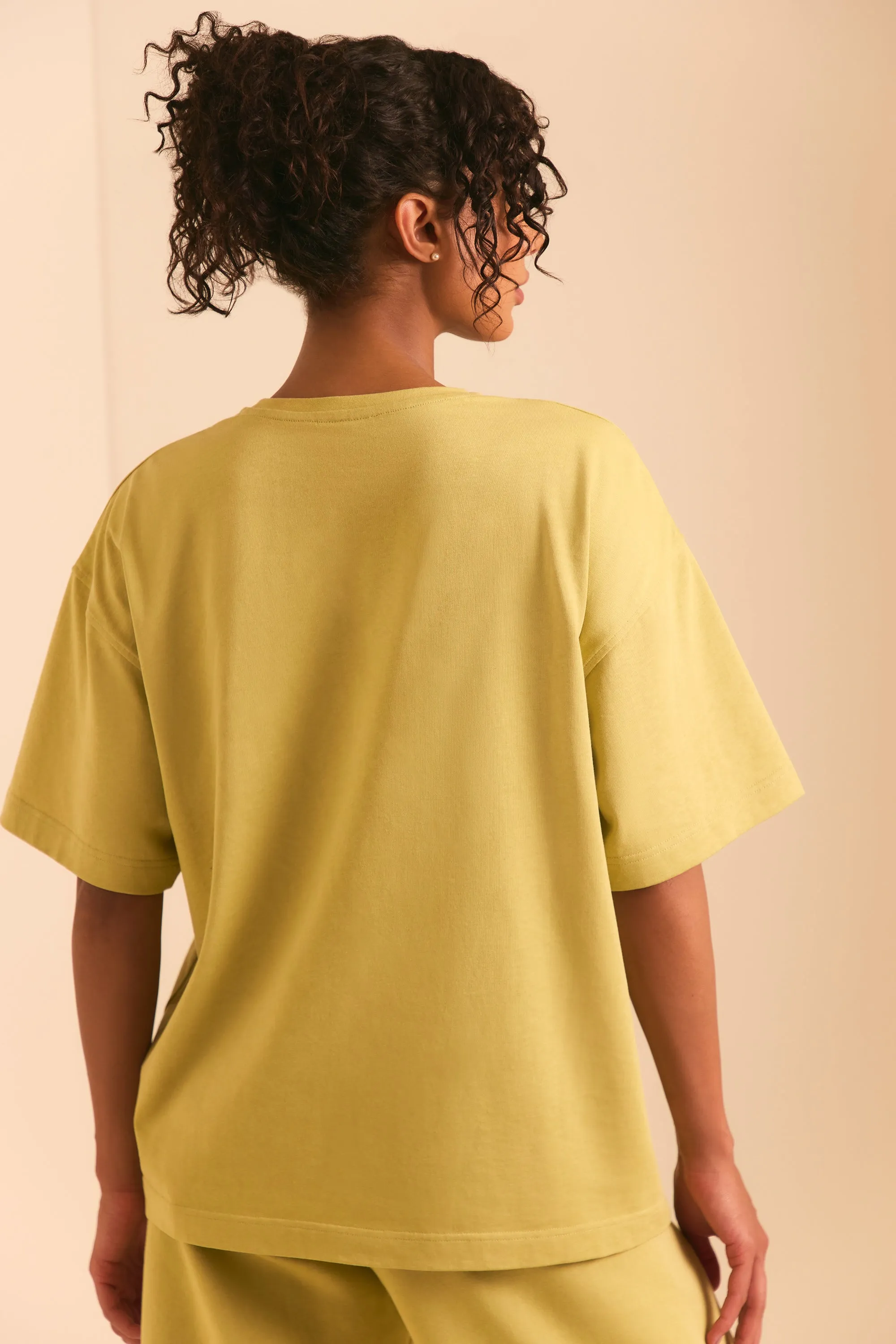 Ease - Oversized Short Sleeve T-Shirt in Matcha Green sold by Bo + Tee product image thumbnail 3