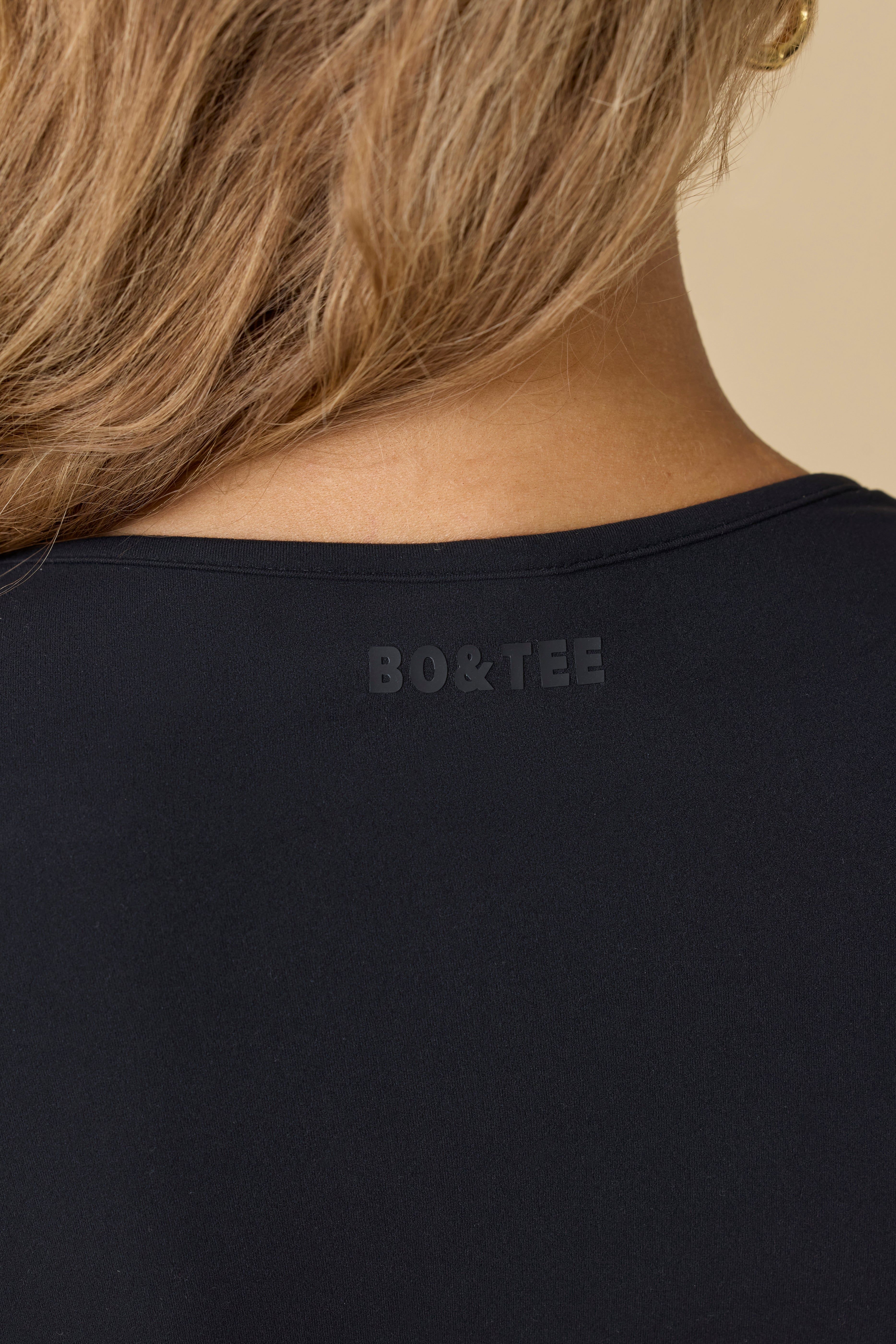 Mellow - Soft Active Long Sleeve Top in Black sold by Bo + Tee product image thumbnail 4