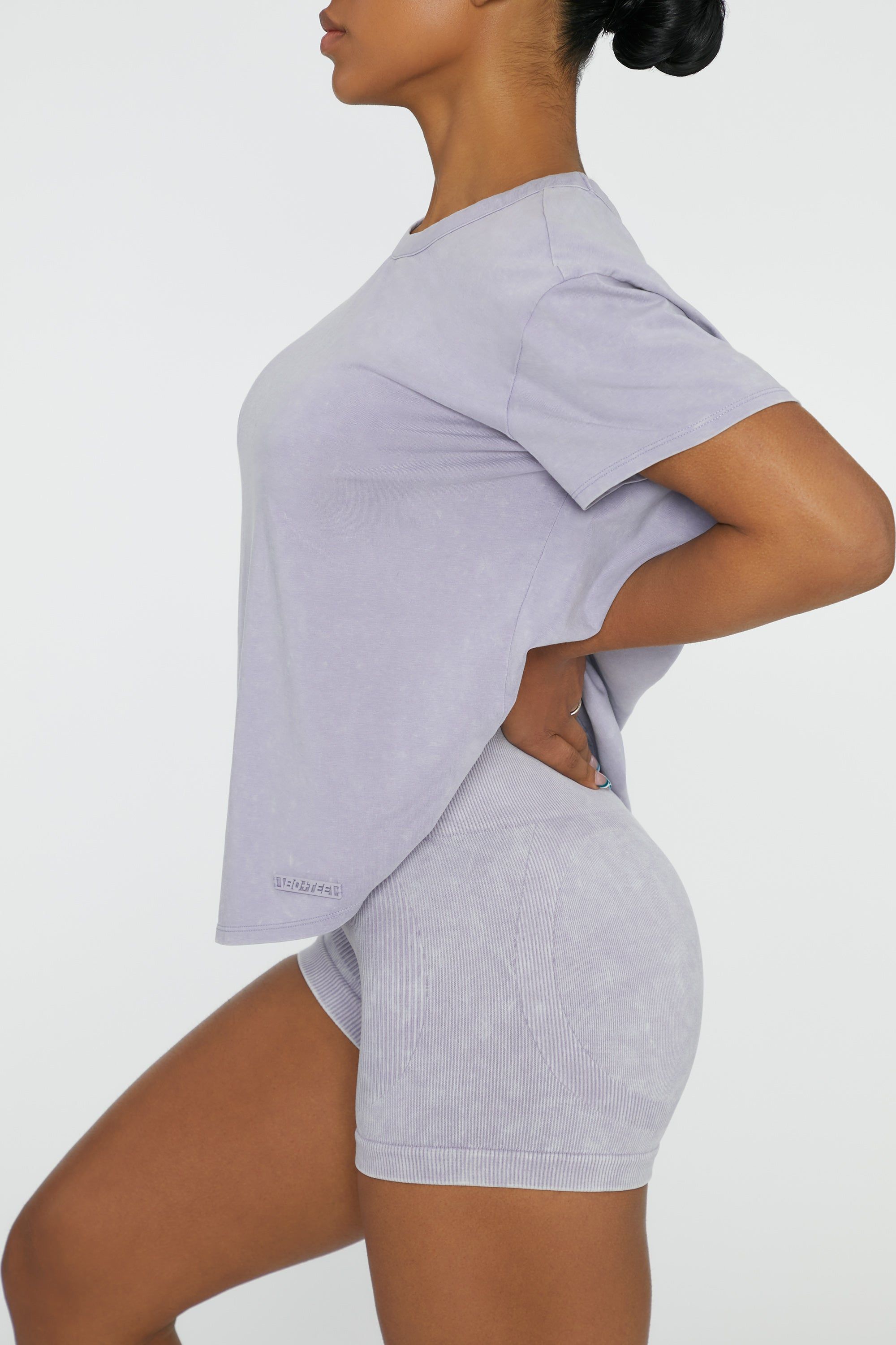 Ultimate - Oversized T-Shirt in Lilac sold by Bo + Tee product image thumbnail 4