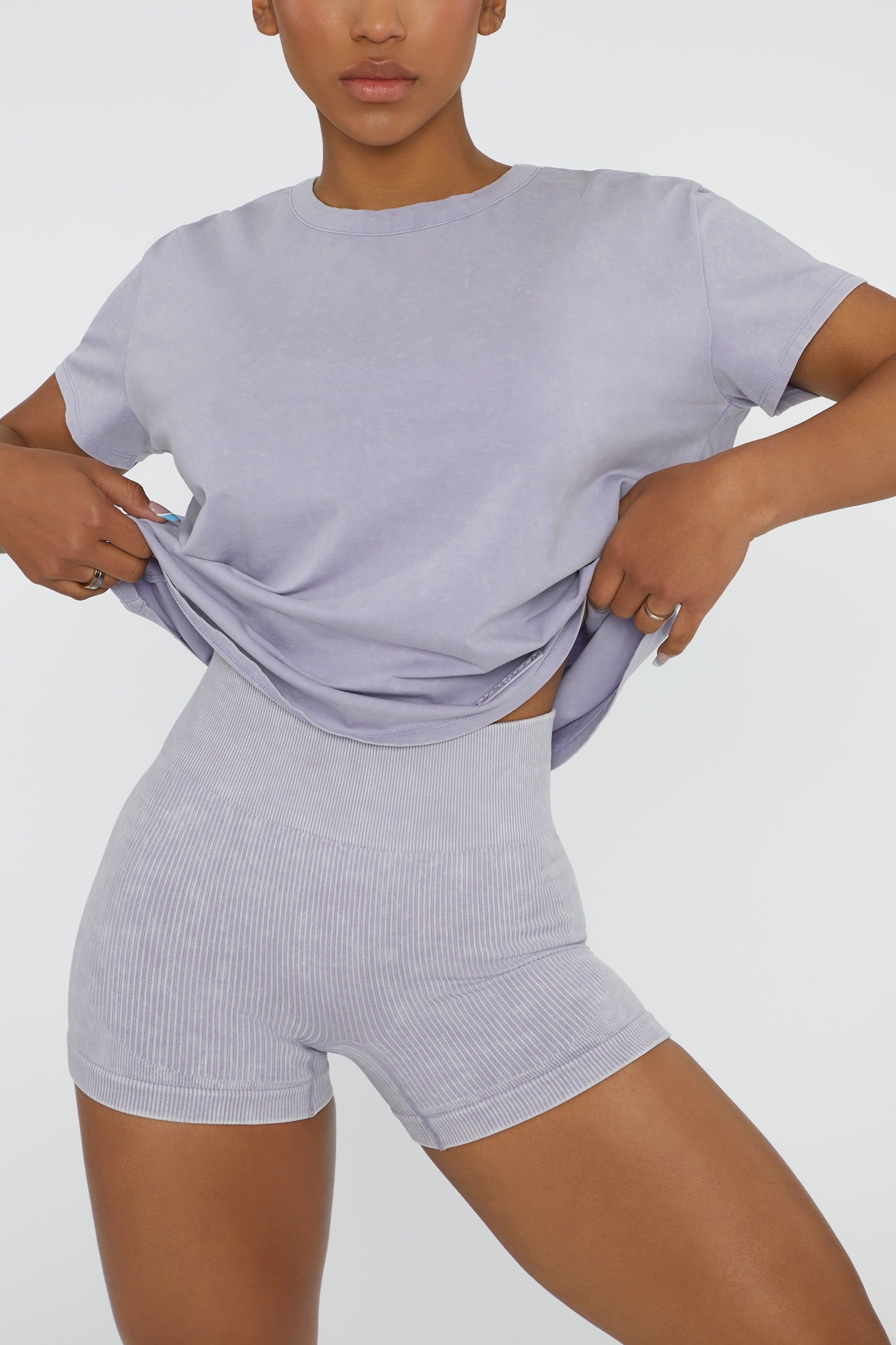 Ultimate - Oversized T-Shirt in Lilac sold by Bo + Tee product image thumbnail 5