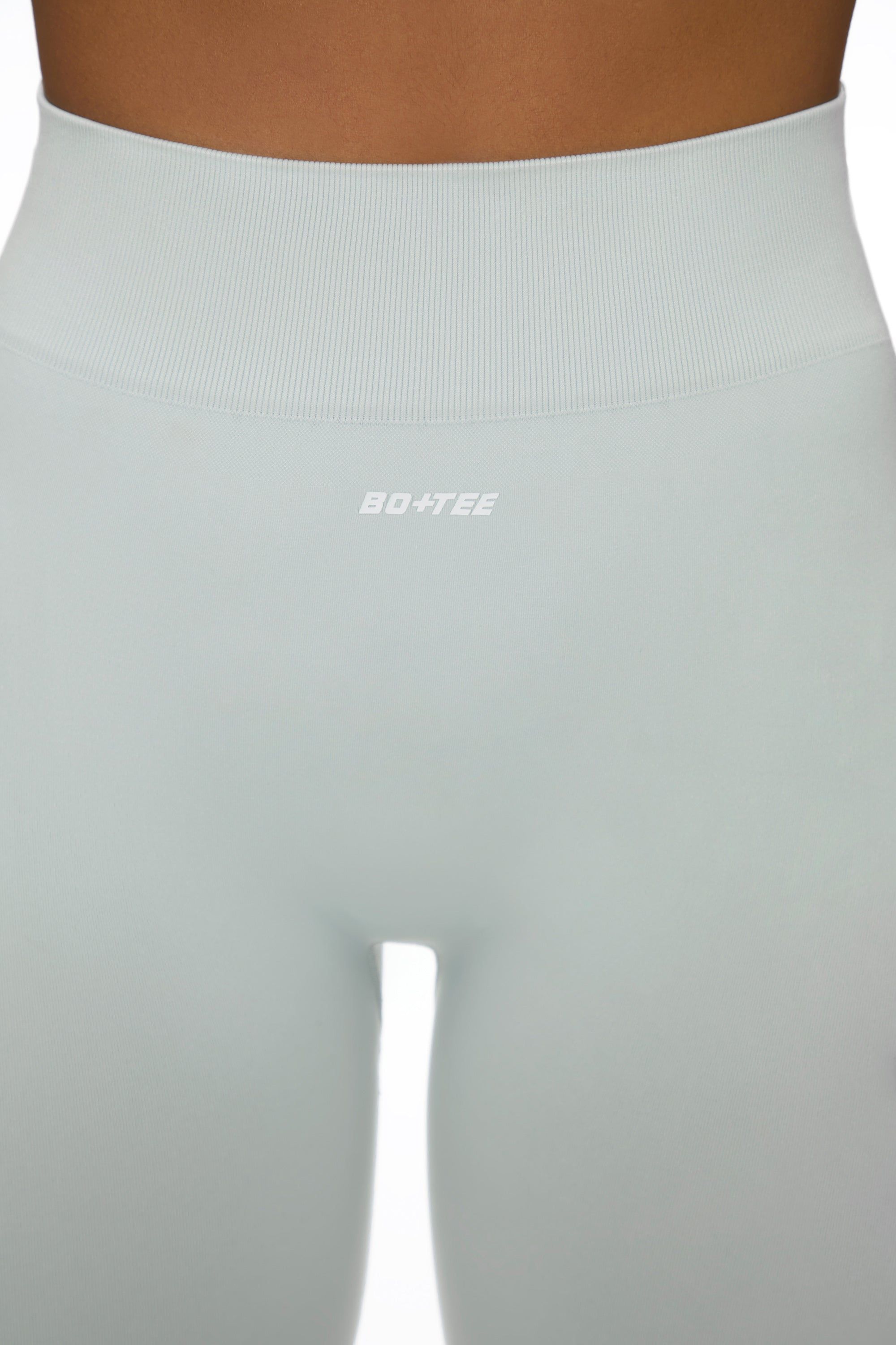 Change The Game - Seamless High Waist Biker Shorts in Consistency Grey sold by Bo + Tee product image thumbnail 4