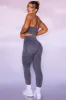 Superset - Curved Waist Seamless Leggings in Grey sold by Bo + Tee
