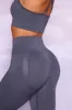 Superset - Curved Waist Seamless Leggings in Grey sold by Bo + Tee