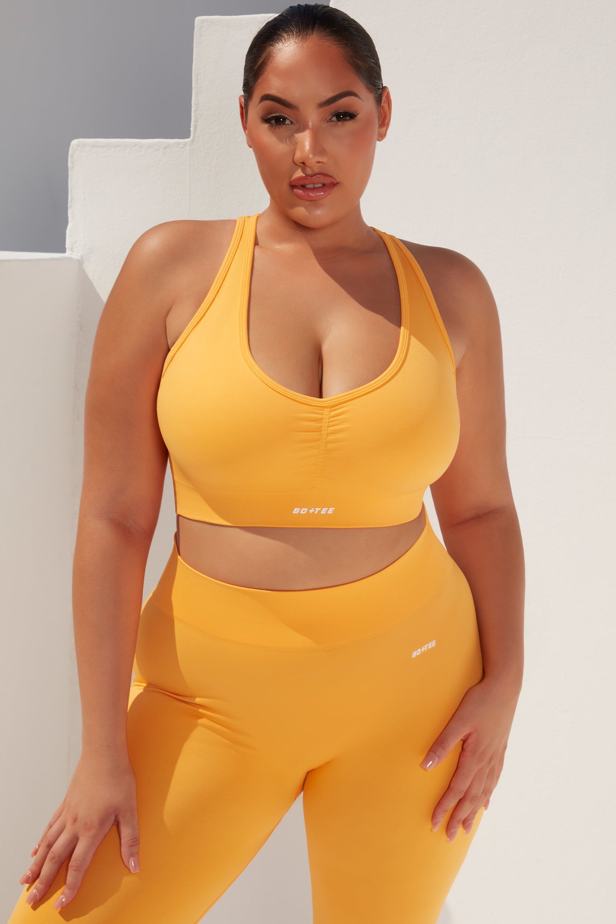 Beam - Sports Bra in Light Orange sold by Bo + Tee product image thumbnail 10