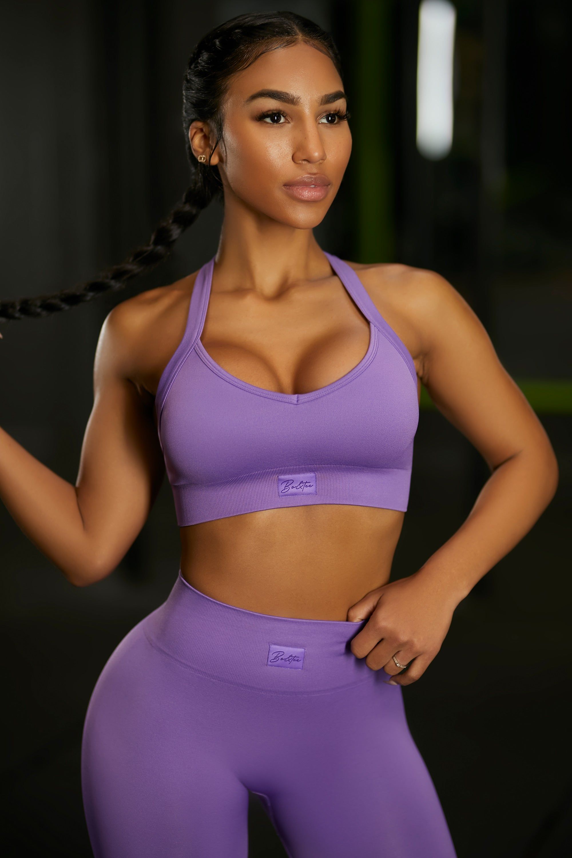 Purpose - Sports Bra - Purple sold by Bo + Tee
