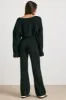 Lounge - Chunky Knit Shrug in Black sold by Bo + Tee