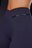 In Control - High Waist Ribbed Leggings in Navy sold by Bo + Tee