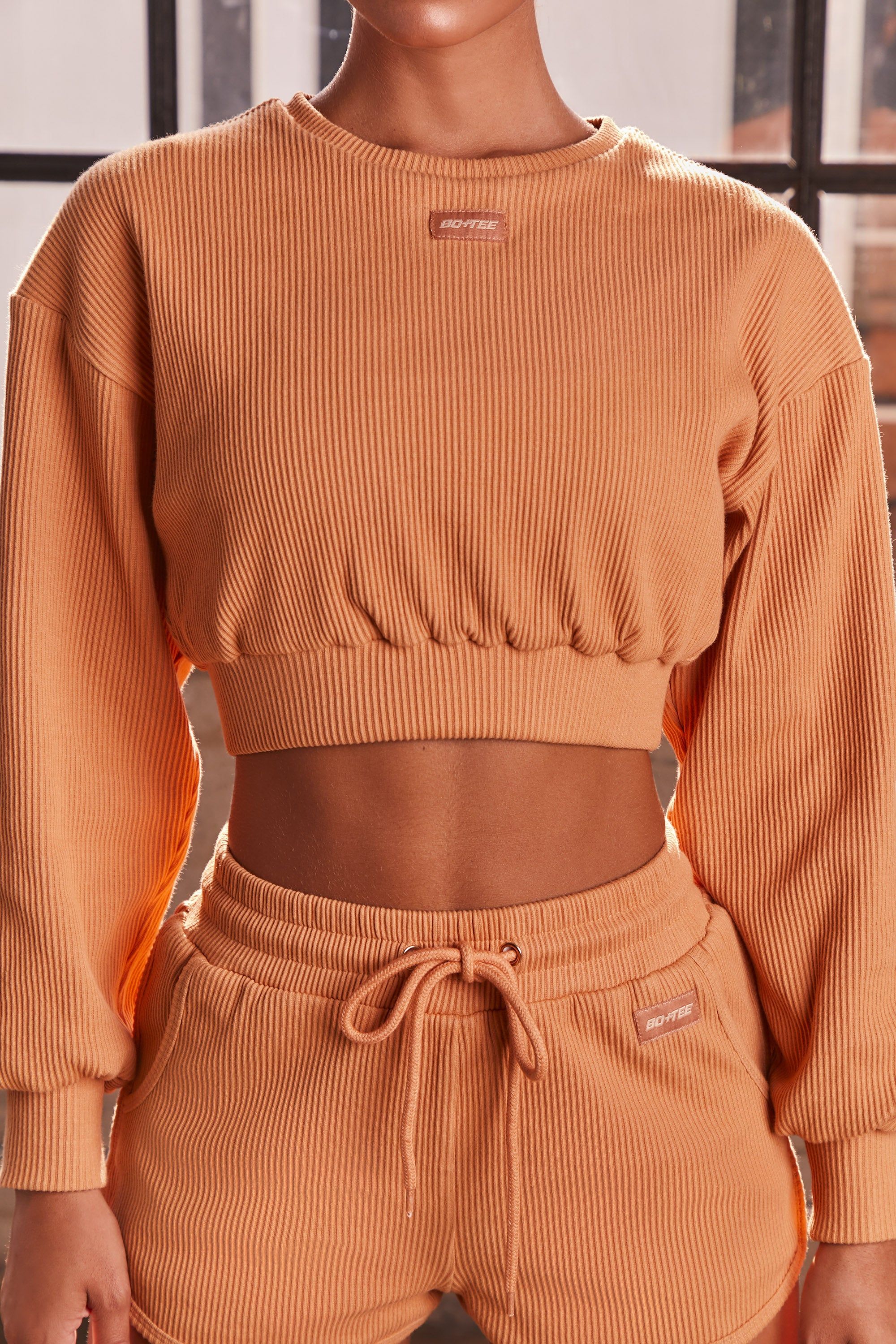 Loosen Up - Shorts in Caramel sold by Bo + Tee product image thumbnail 4