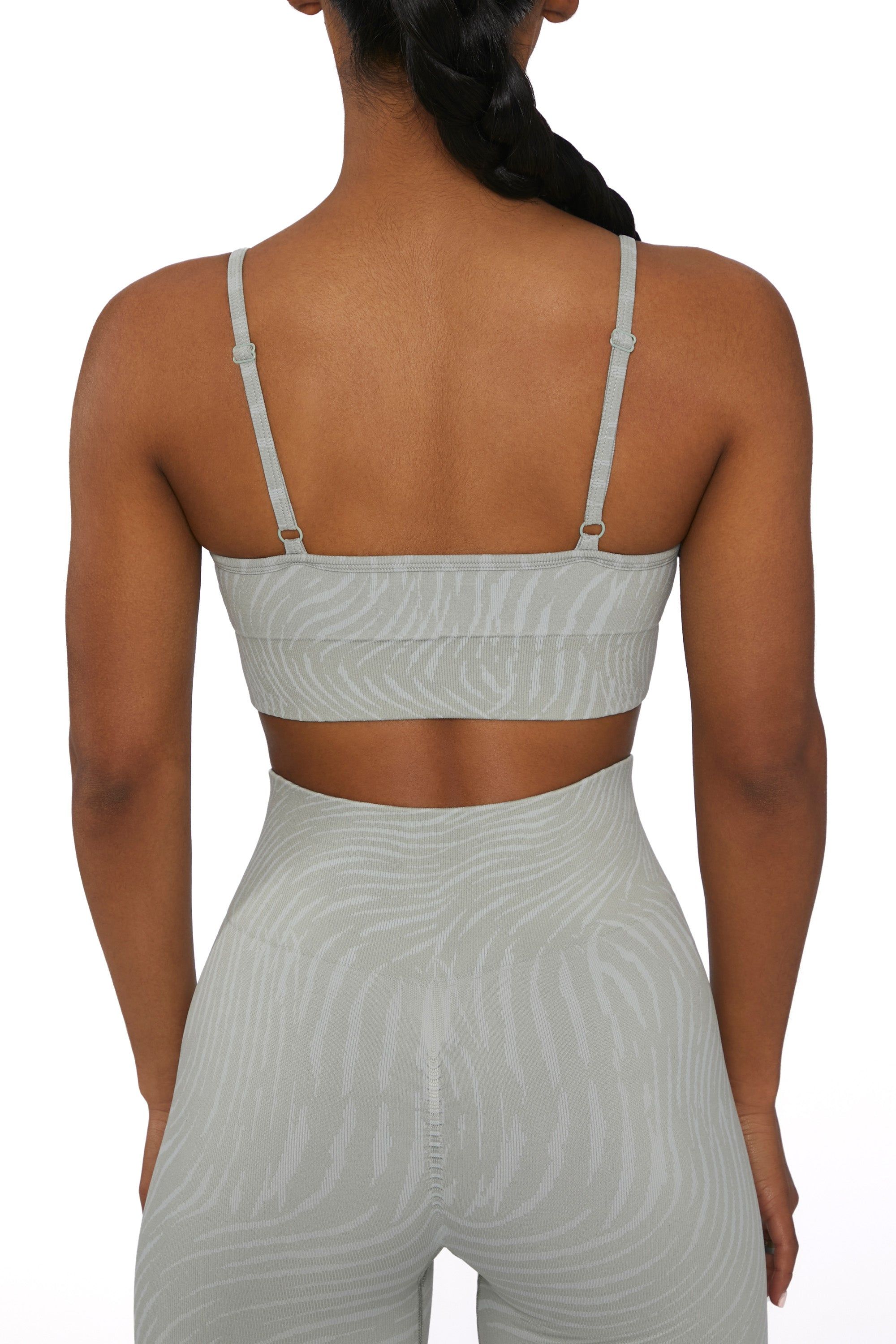 Limitless - Sports Bra - Sage sold by Bo + Tee product image thumbnail 3