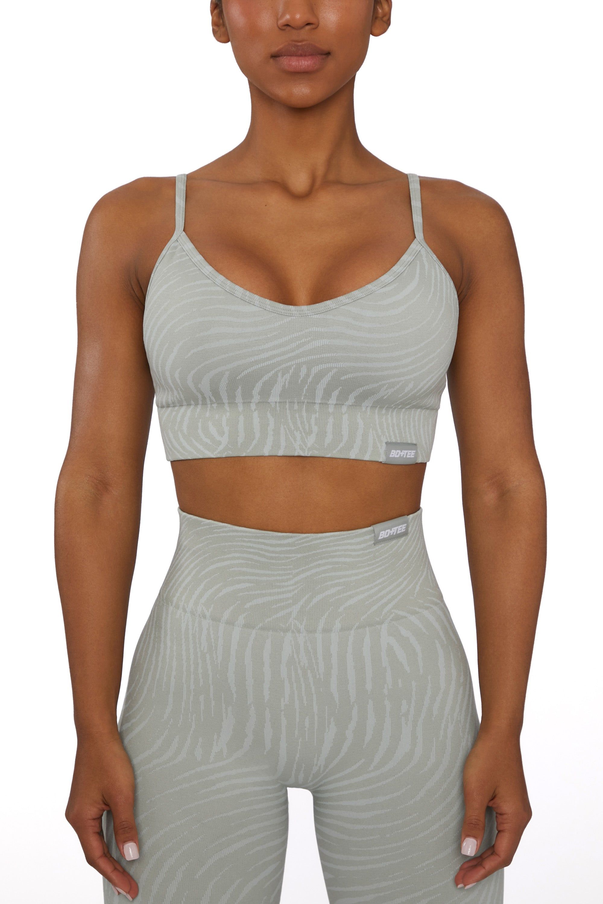 Limitless - Sports Bra - Sage sold by Bo + Tee product image thumbnail 2