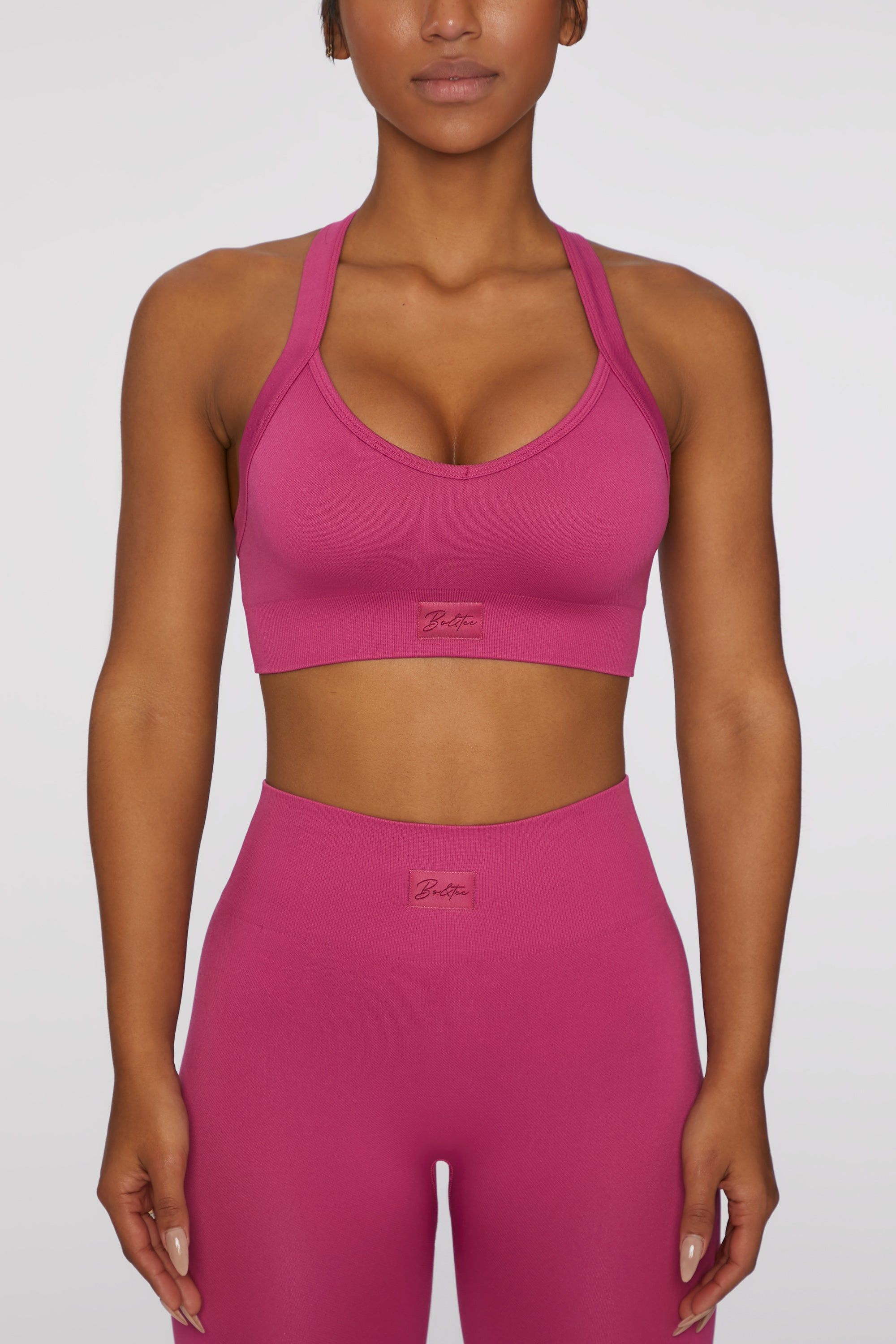 Purpose - Sports Bra - Dark Pink sold by Bo + Tee product image thumbnail 2